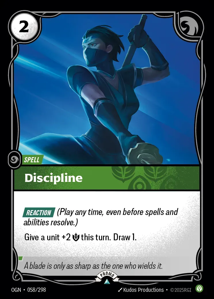 Discipline (Origins Nexus Night Promo)
