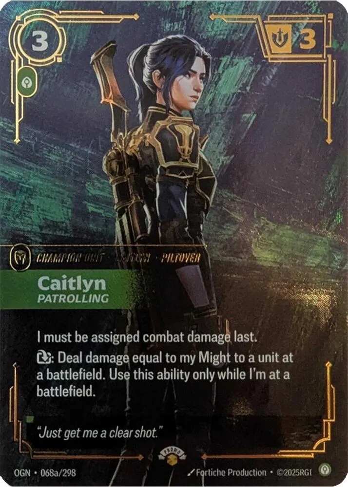 Caitlyn - Patrolling (Arcane Box Set Promo)