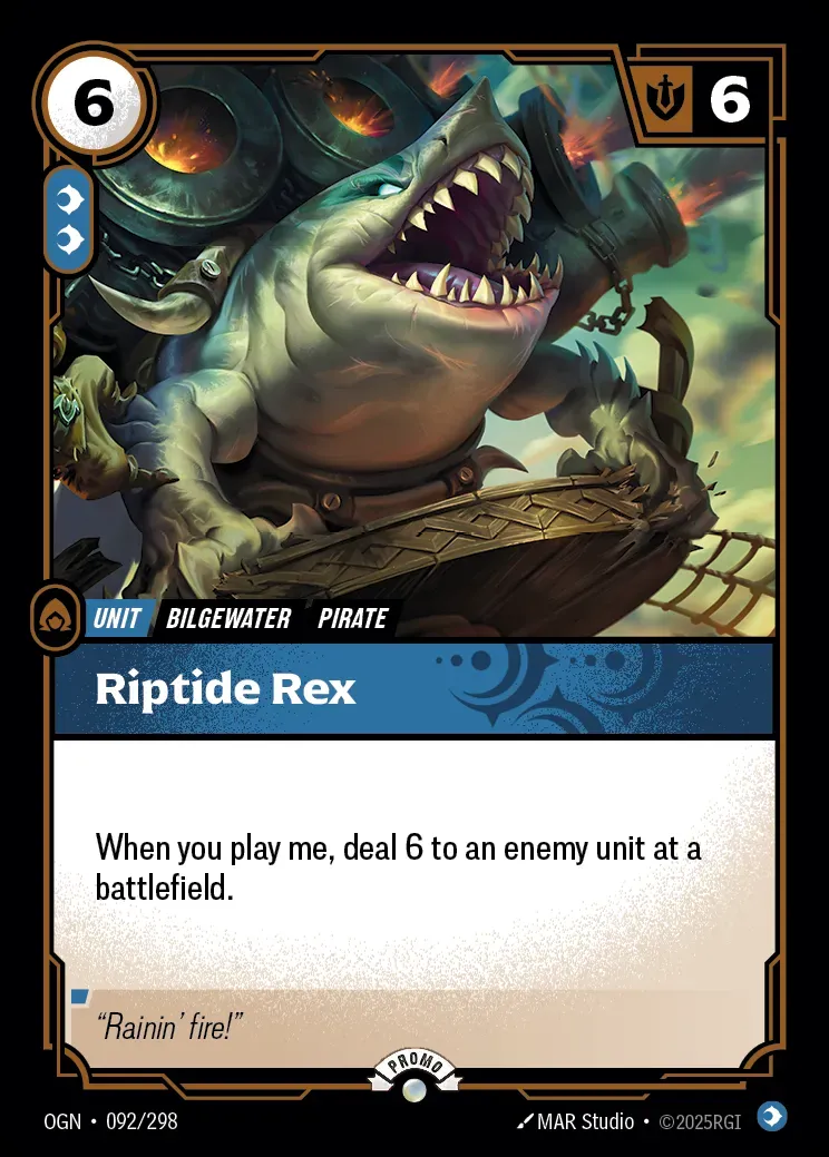 Riptide Rex (Origins Nexus Night Promo)