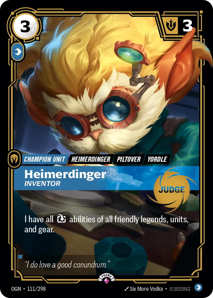 Heimerdinger - Inventor (Judge Promo)
