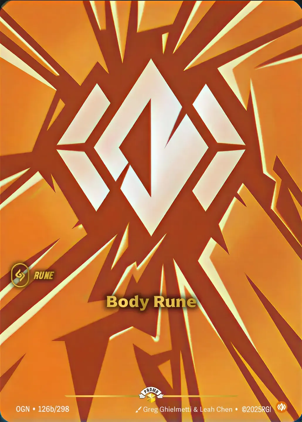 Body Rune (Origins Nexus Night Promo)