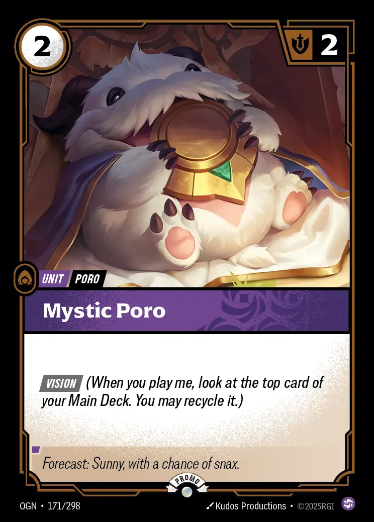 Mystic Poro (Origins Nexus Night Promo)