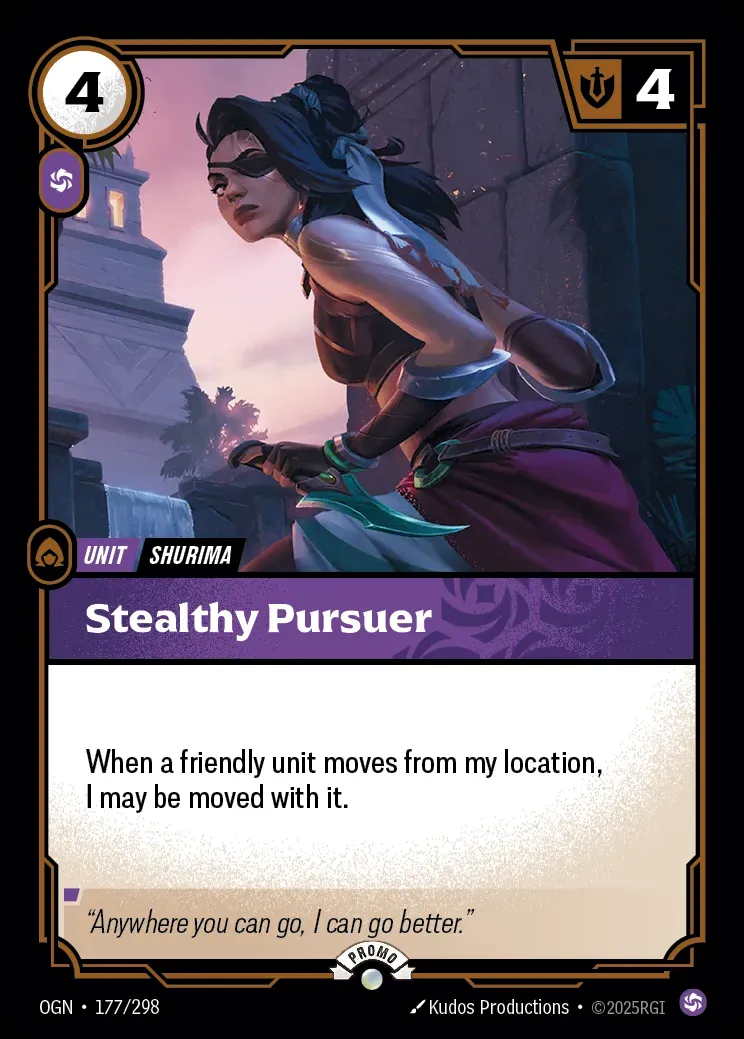 Stealthy Pursuer (Origins Nexus Night Promo)