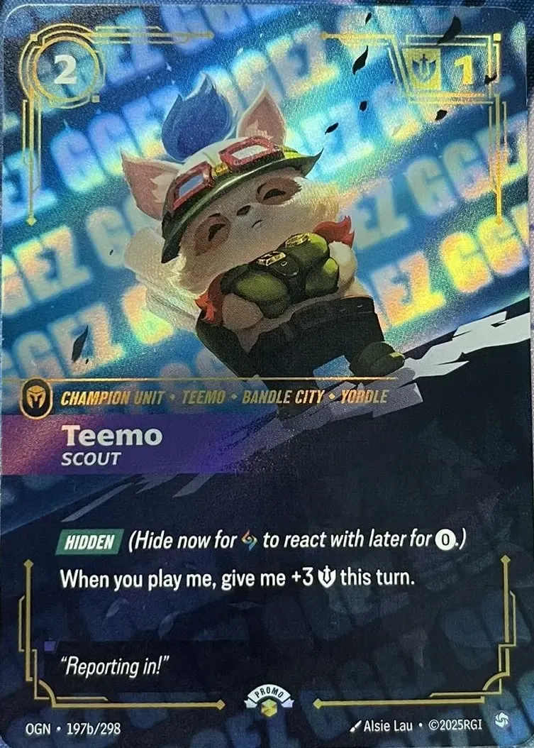 Teemo - Scout (GGEZ Origins Nexus Night Promo)