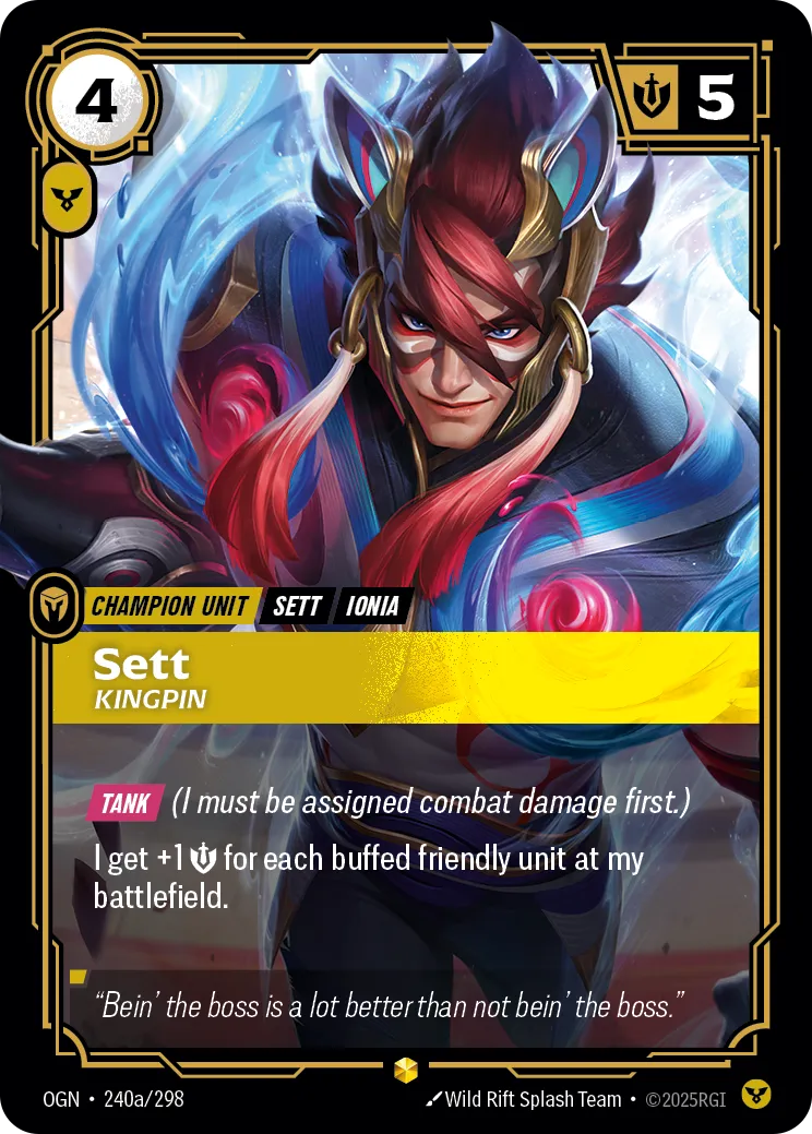 Sett - Kingpin