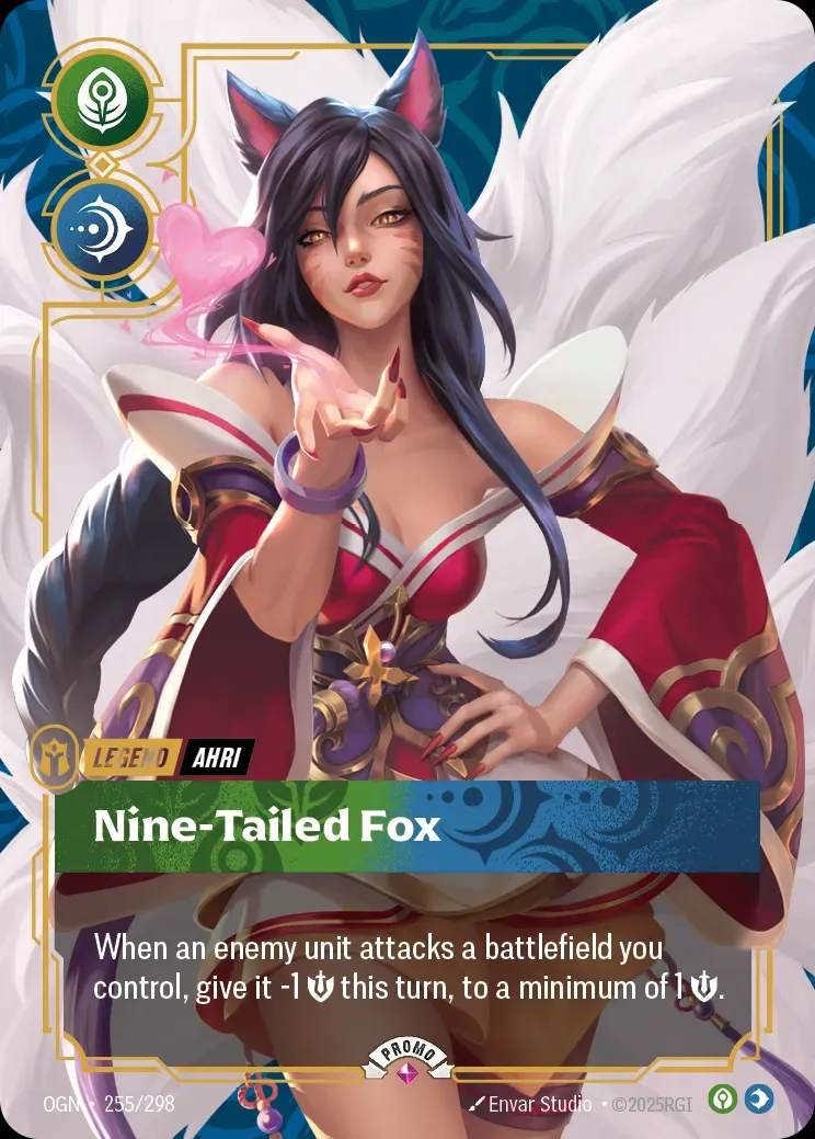 Ahri - Nine-Tailed Fox (Origins Release Event Promo)