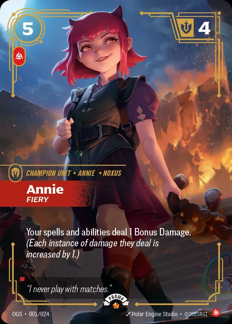 Annie - Fiery (Spiritforged Nexus Night Promo)