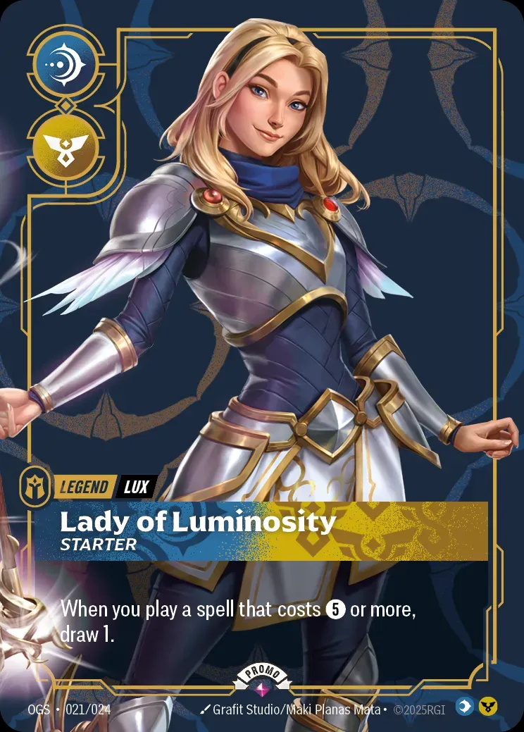 Lux - Lady of Luminosity - Starter (Spiritforged Nexus Night Promo)