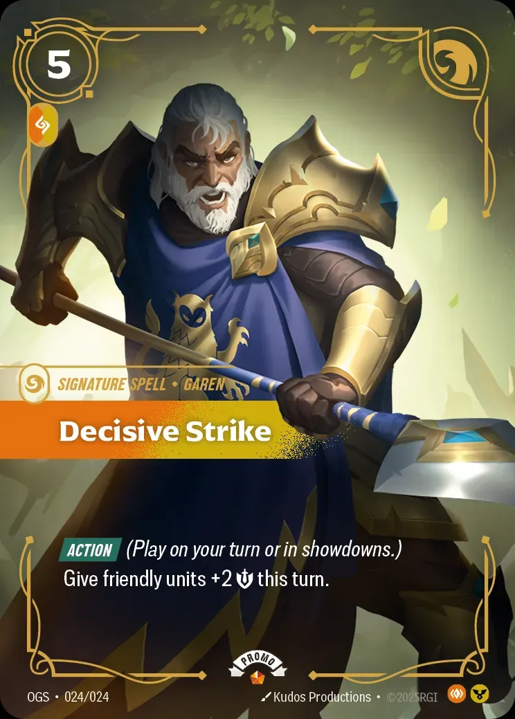Decisive Strike (Spiritforged Nexus Night Promo)