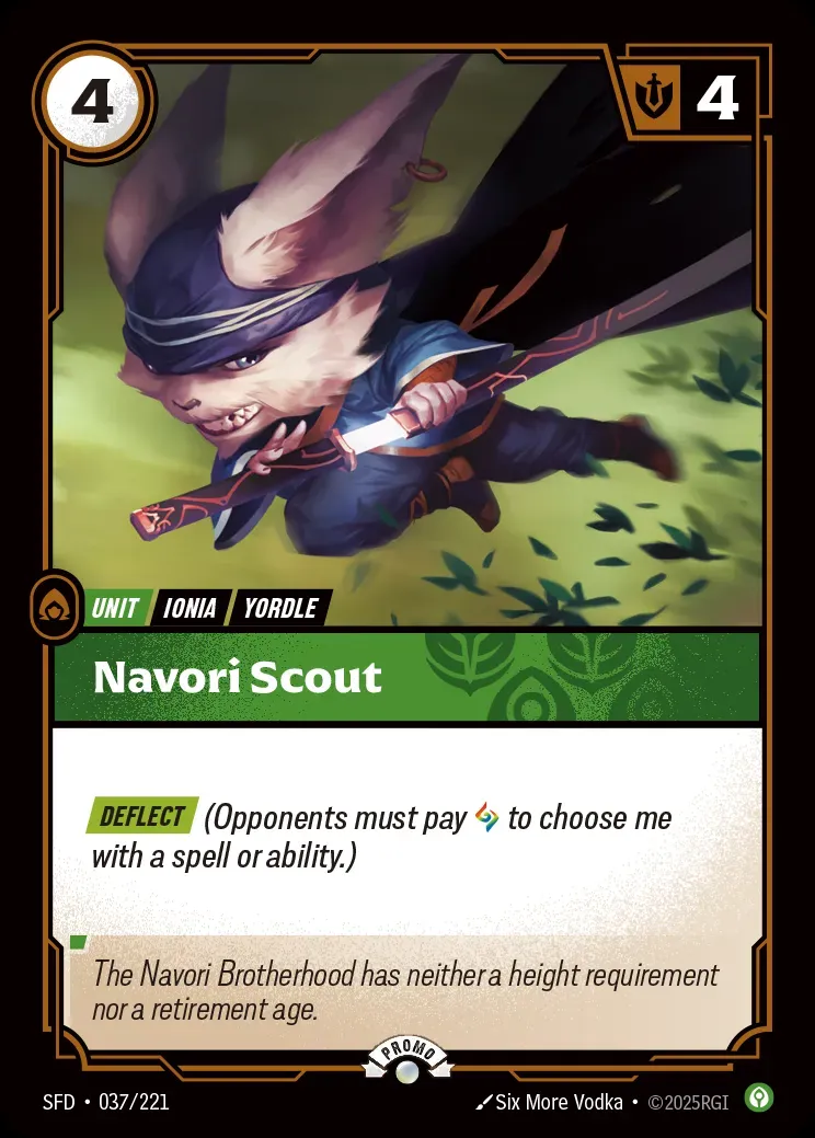Navori Scout (Spiritforged Nexus Night Promo)