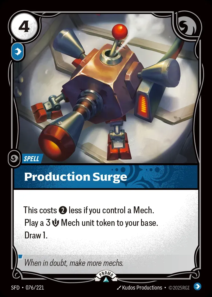 Production Surge (Spiritforged Nexus Night Promo)