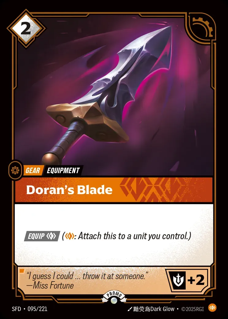 Doran's Blade (Spiritforged Nexus Night Promo)