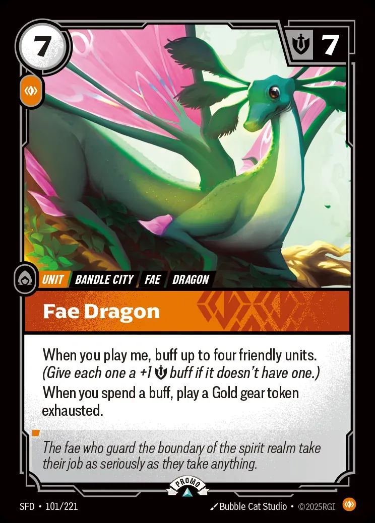 Fae Dragon (Spiritforged Nexus Night Promo)