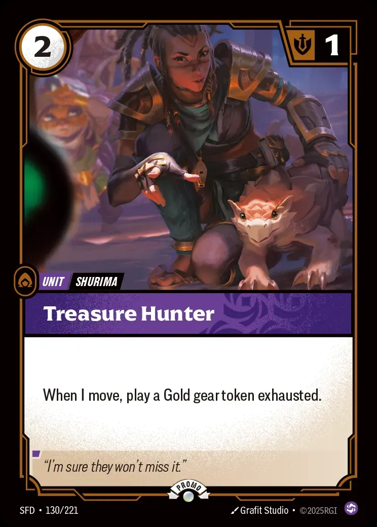 Treasure Hunter (Spiritforged Nexus Night Promo)