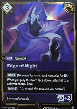 Edge of Night (Spiritforged March 2026 Summoner Skirmish Top 8 Promo)