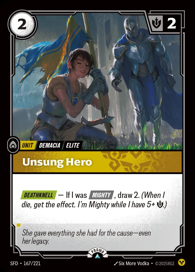 Unsung Hero (Spiritforged Nexus Night Promo)