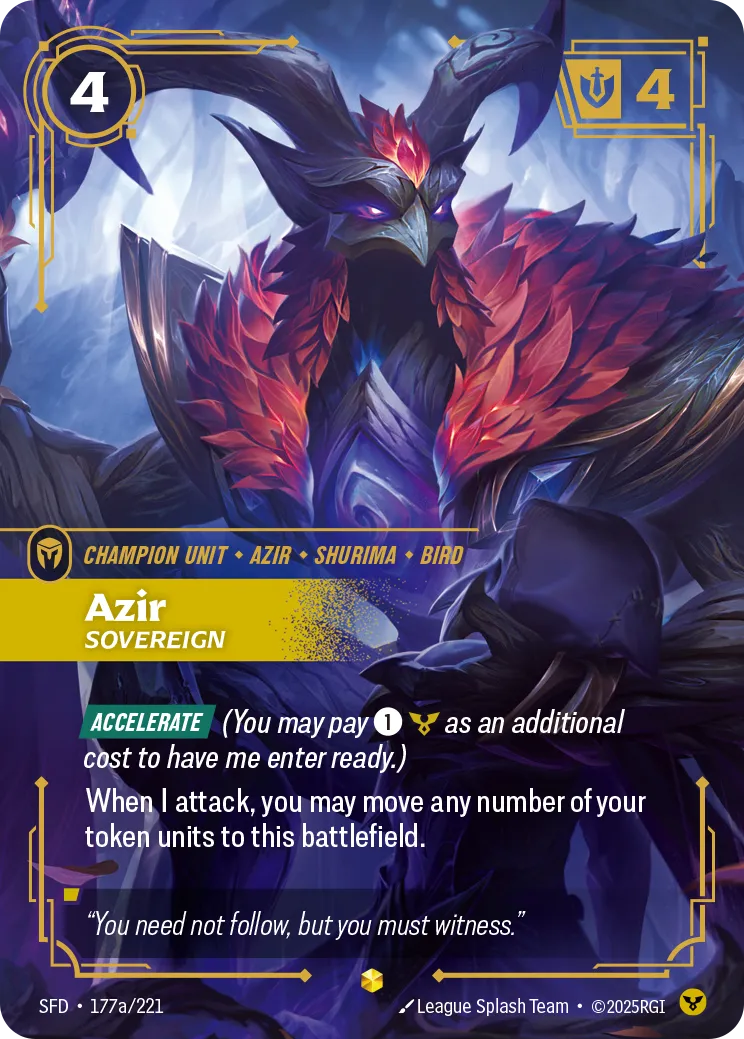 Azir - Sovereign