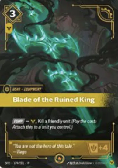 Blade of the Ruined King (Regional Qualifier Bologna Top 8 Promo)
