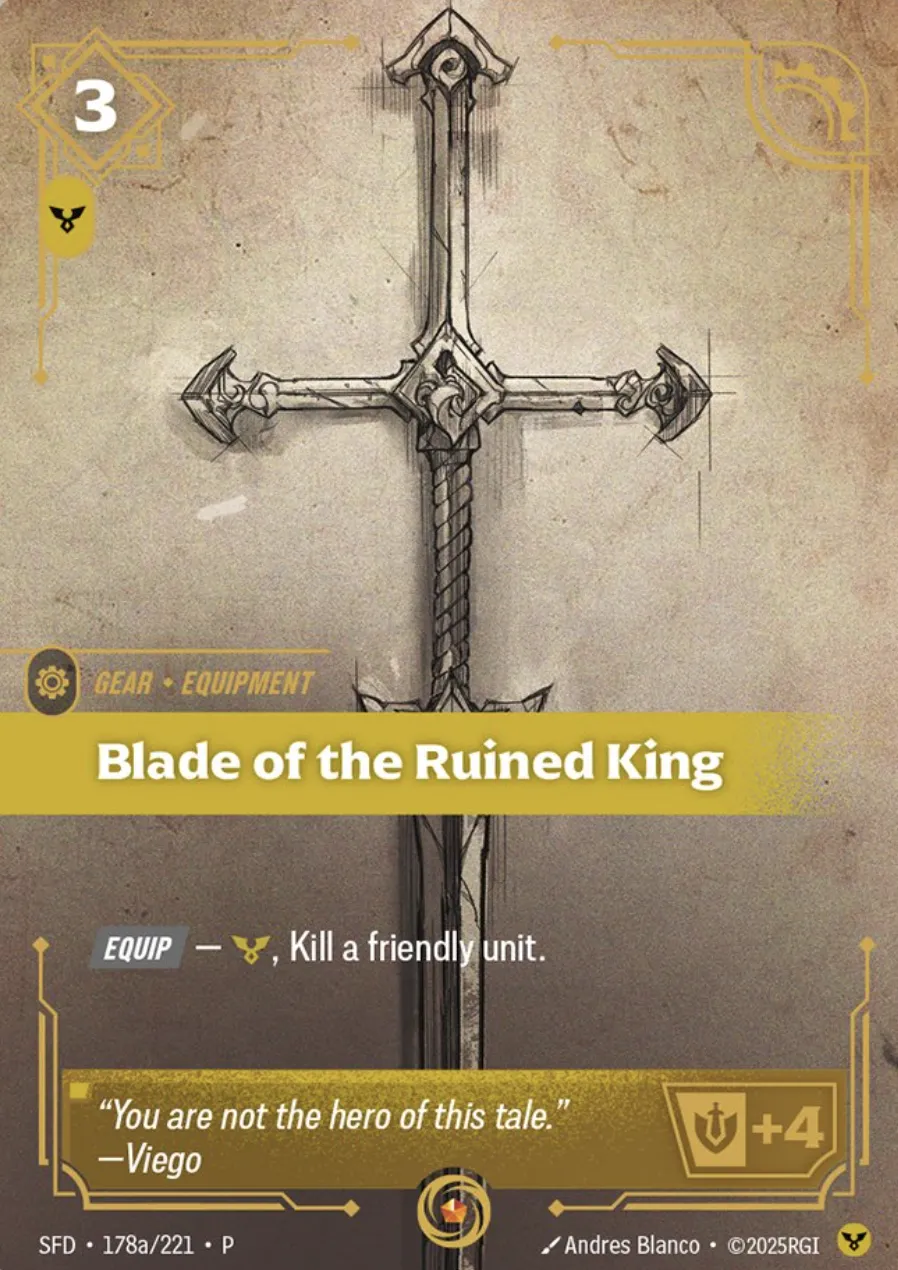Blade of the Ruined King (Regional Qualifier Bologna Champion Promo)