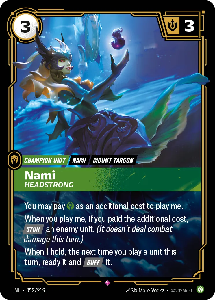 Nami - Headstrong