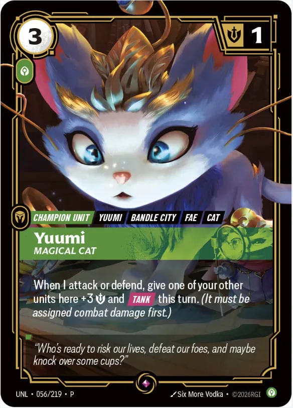 Yuumi - Magical Cat (Unleashed May 2026 Summoner Skirmish Participation Promo)