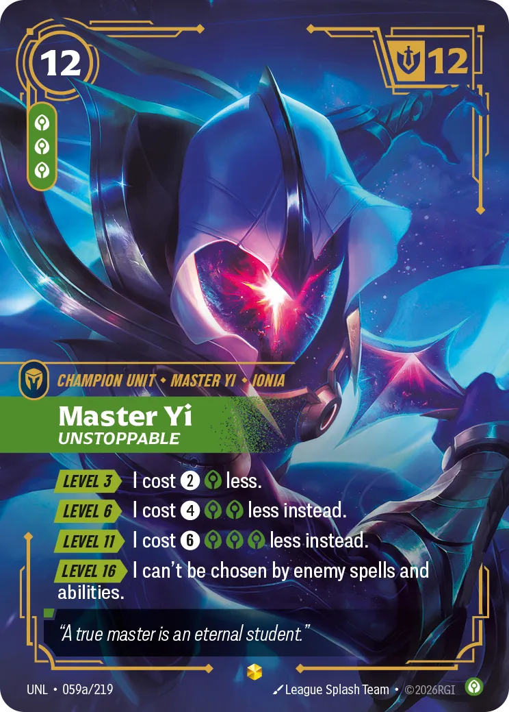 Master Yi - Unstoppable