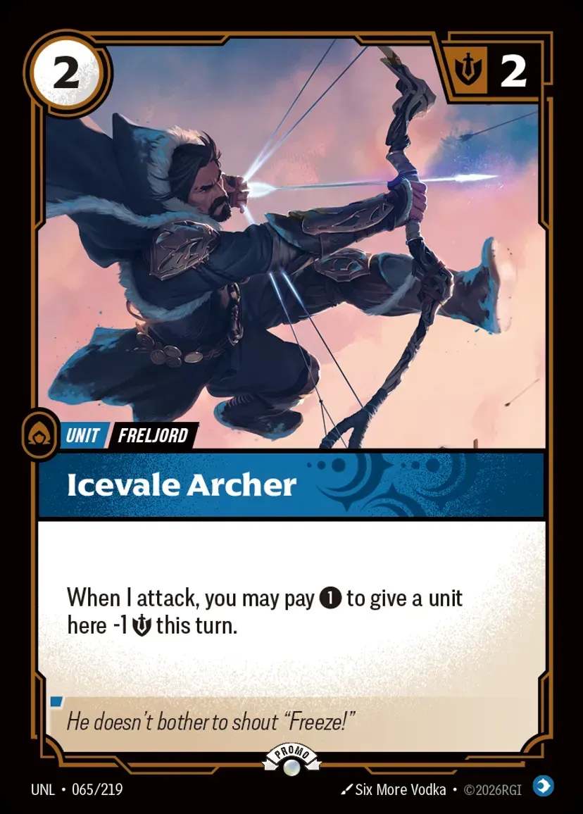 Icevale Archer (Unleashed Nexus Night Promo)