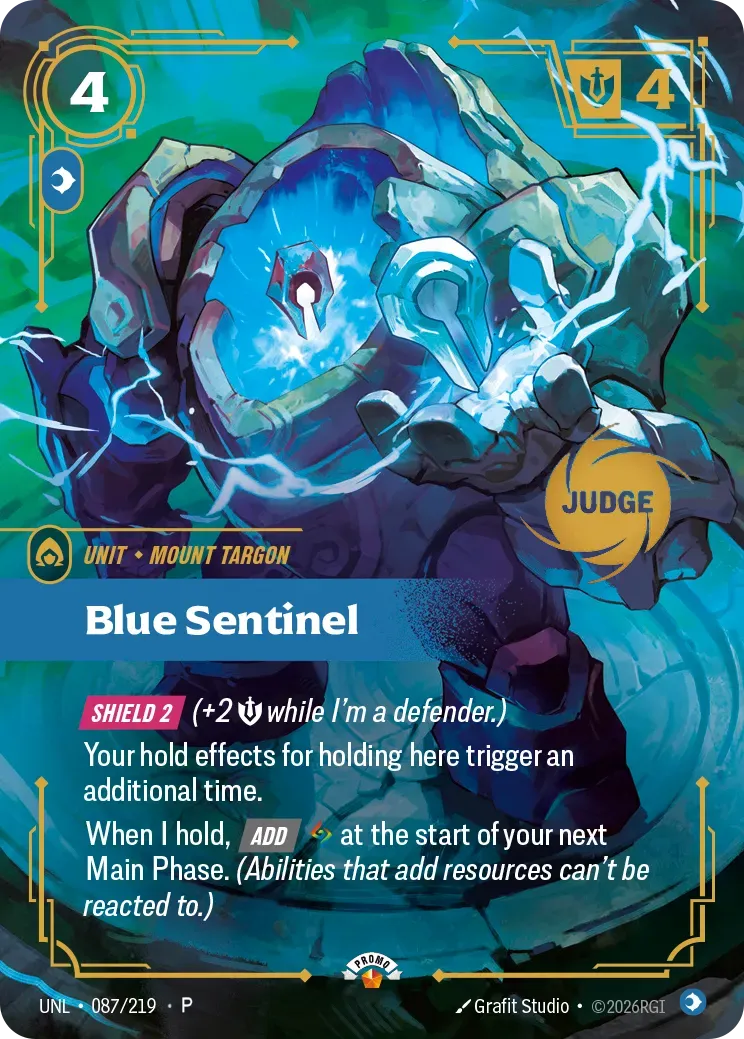 Blue Sentinel (Judge Promo)