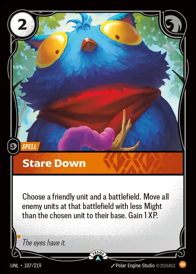Stare Down (Unleashed Nexus Night Promo)