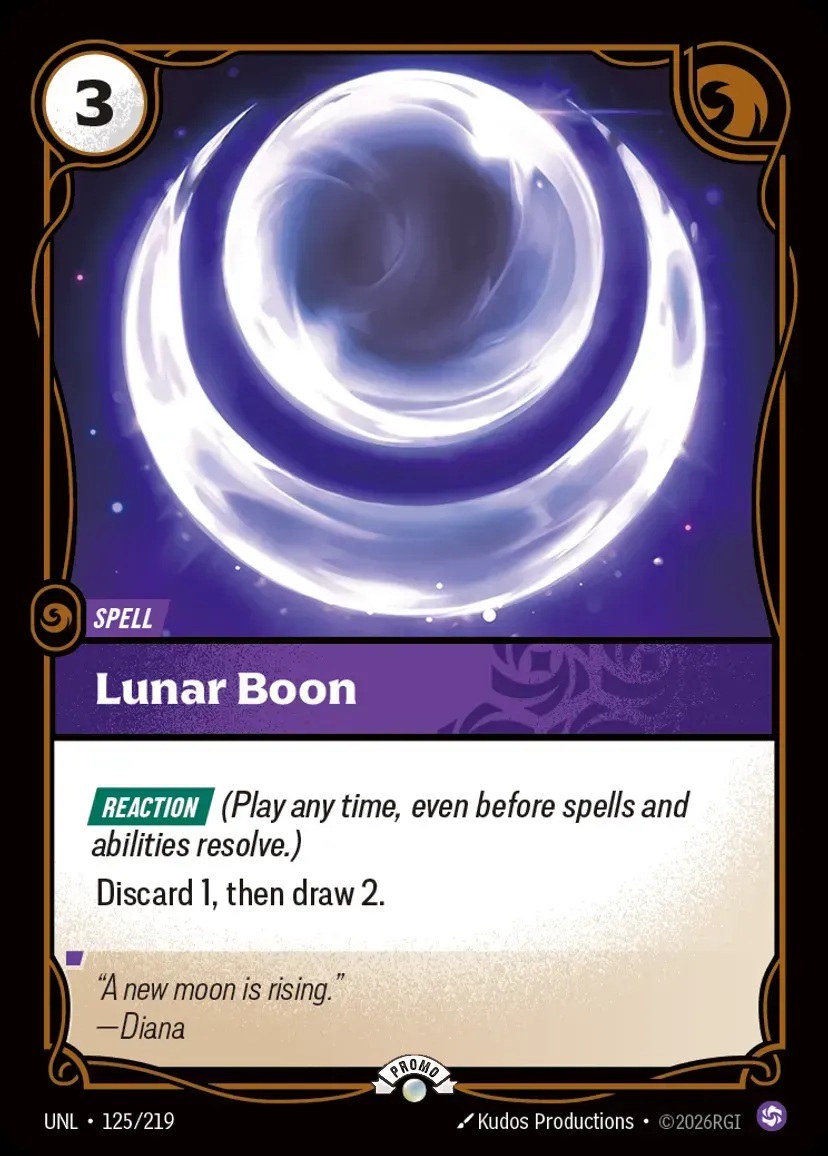 Lunar Boon (Unleashed Nexus Night Promo)