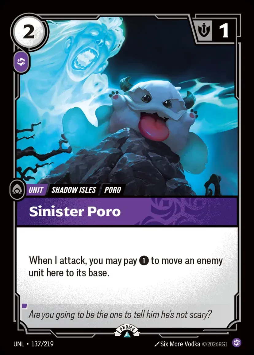 Sinister Poro (Unleashed Nexus Night Promo)