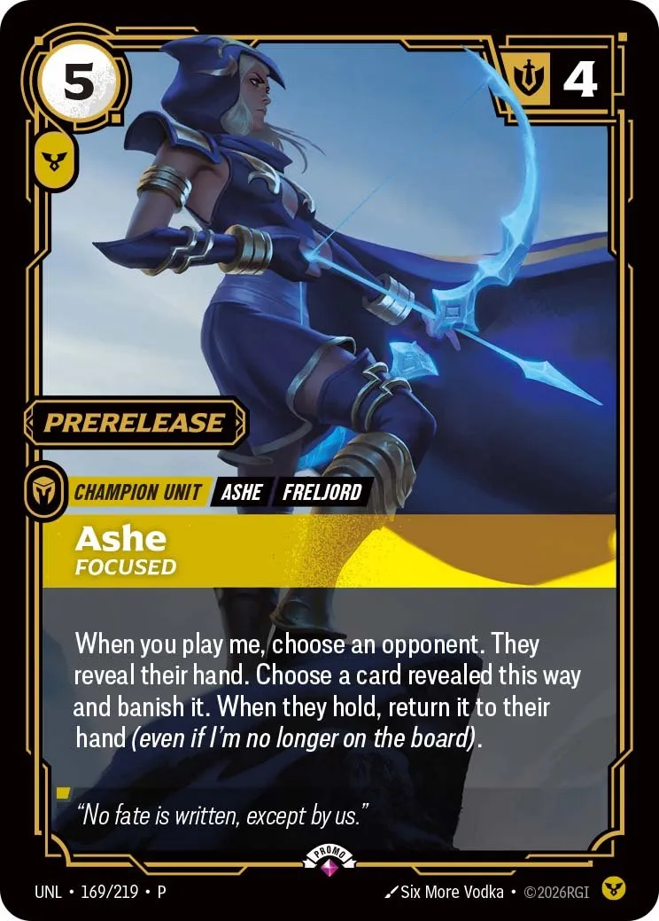 Ashe - Focused (Pre-Rift Promo)