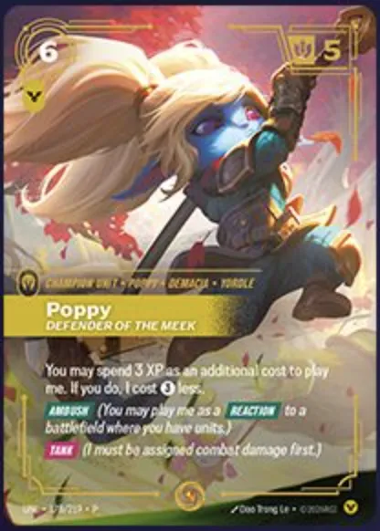 Poppy - Defender of the Meek (Unleashed Regionals)