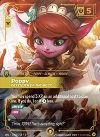 Poppy - Defender of the Meek (Unleashed Regionals)