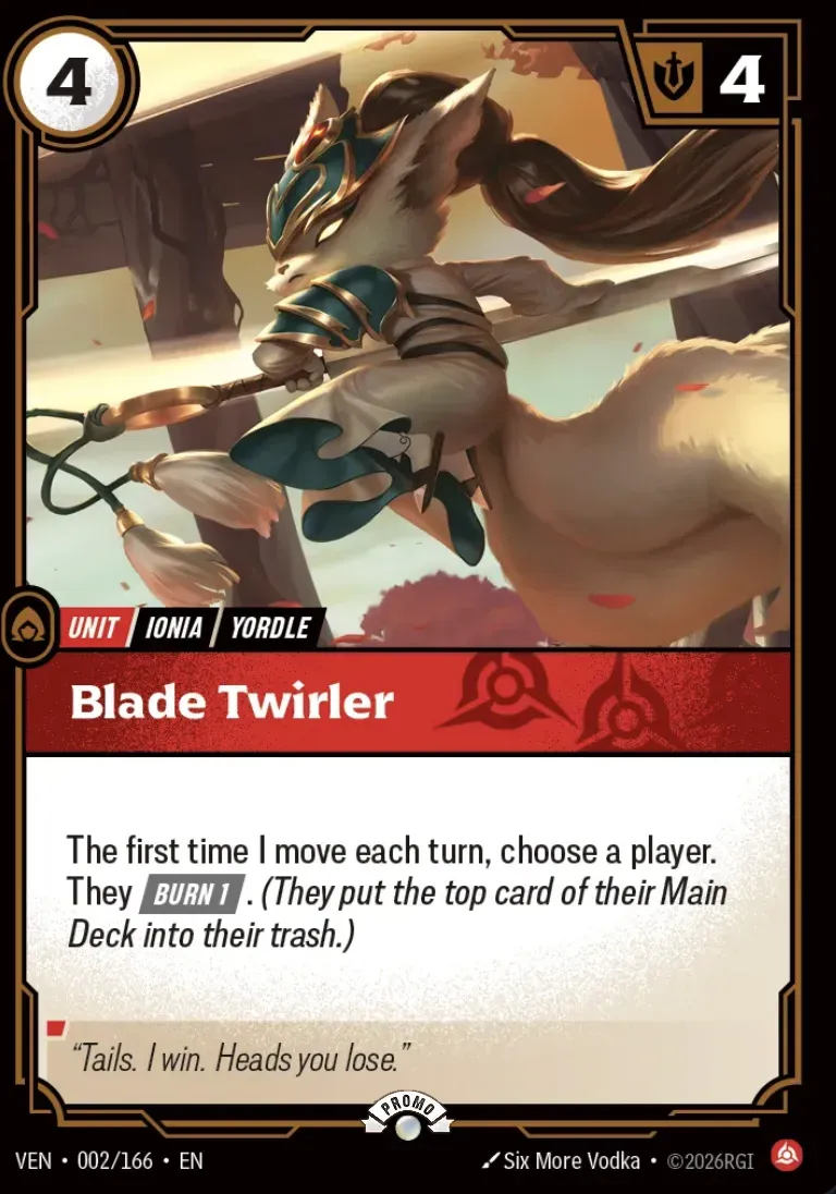 Blade Twirler (Vendetta Nexus Night Promo)