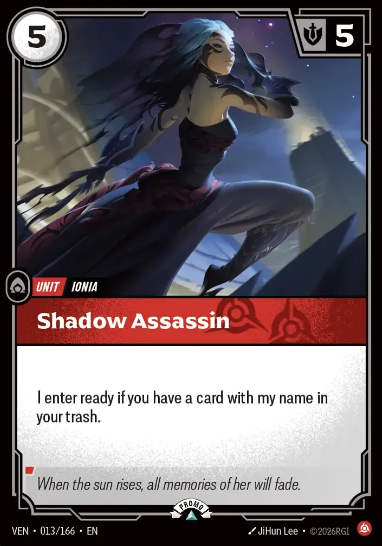 Shadow Assassin (Vendetta Nexus Night Promo)