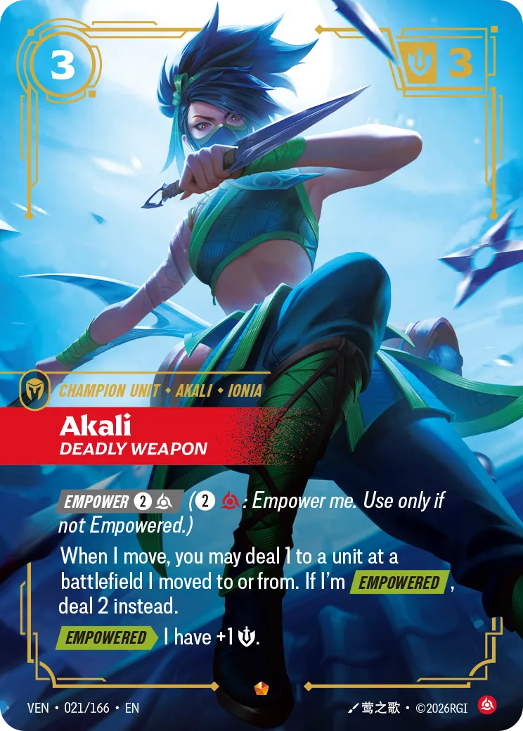 Akali - Deadly Weapon