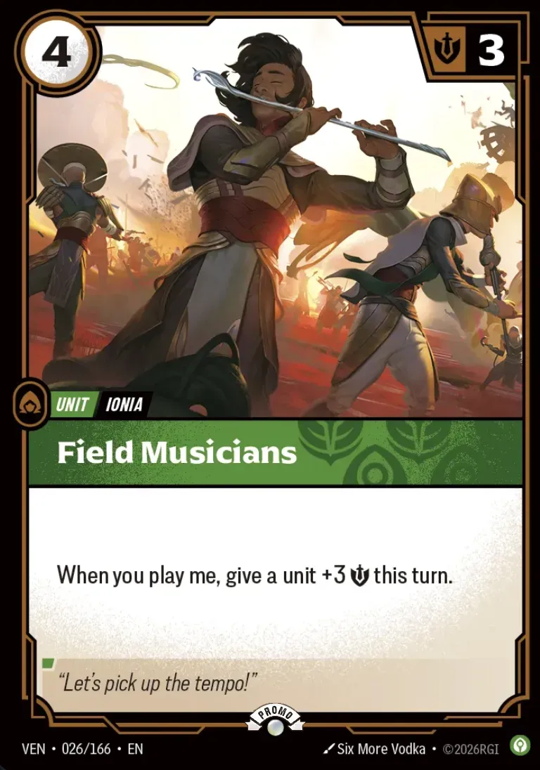 Field Musicians (Vendetta Nexus Night)