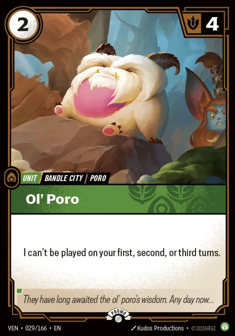 Ol' Poro (Vendetta Nexus Night Promo)