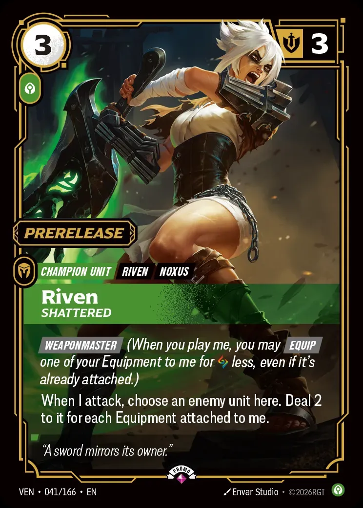 Riven - Shattered (Prerelease Promo)