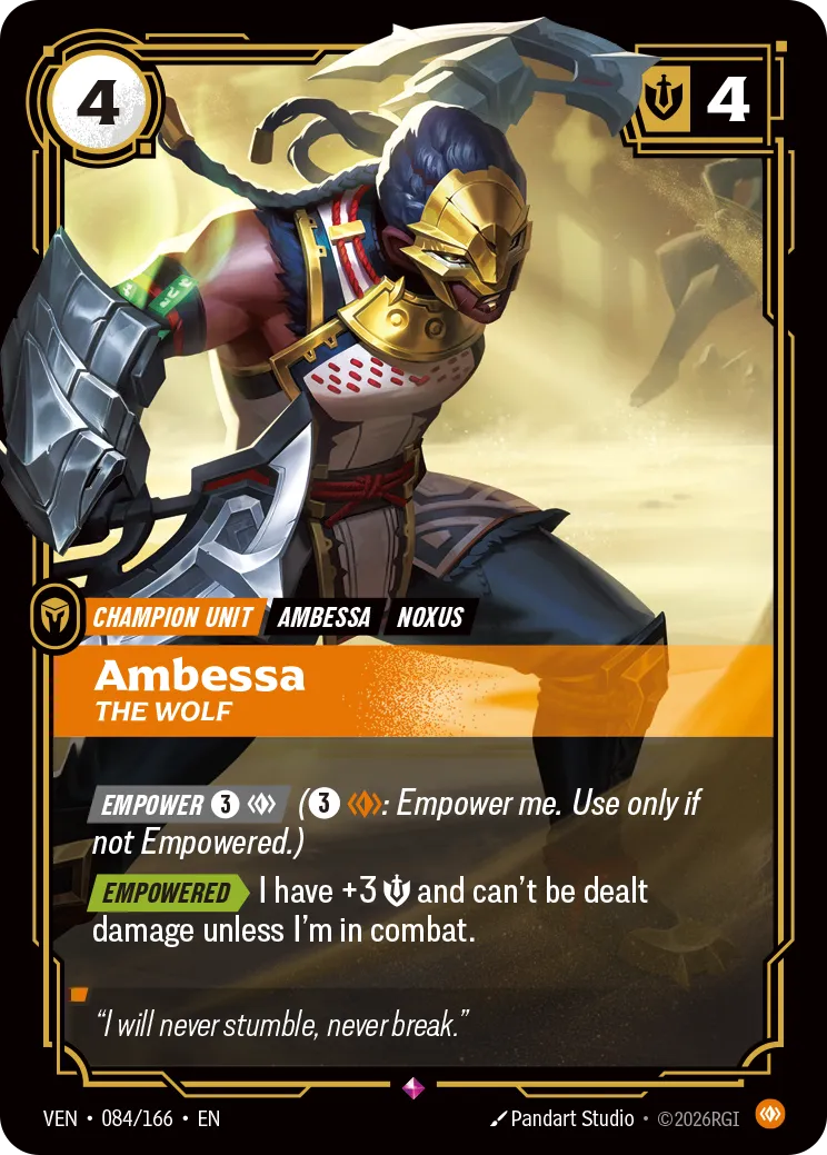 Ambessa - The Wolf