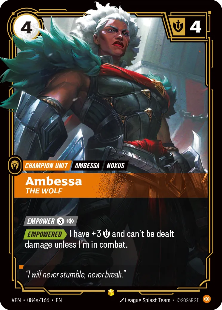 Ambessa - The Wolf