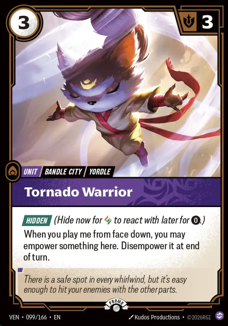 Tornado Warrior (Vendetta Nexus Night Promo)