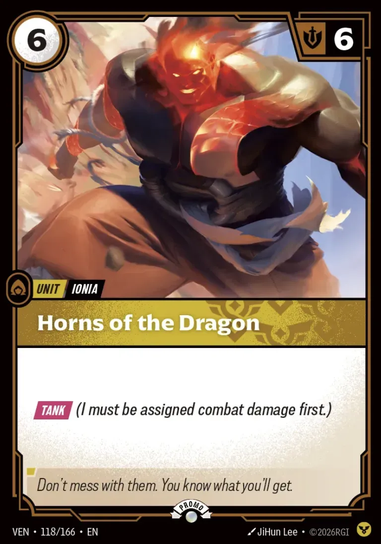 Horns of the Dragon (Vendetta Nexus Night Promo)