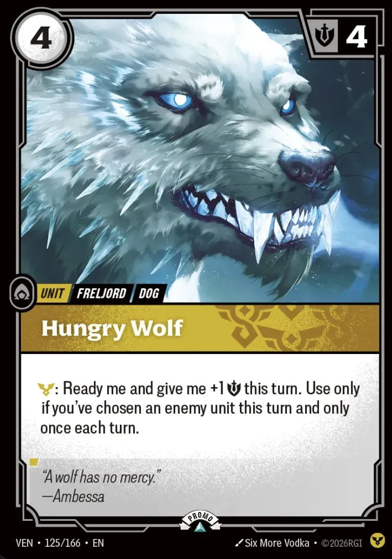 Hungry Wolf (Vendetta Nexus Night Promo)