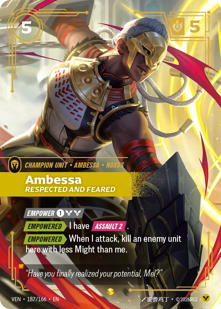Ambessa - Respected and Feared