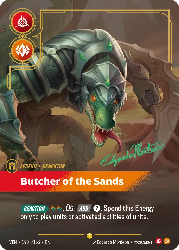 Renekton - Butcher of the Sands