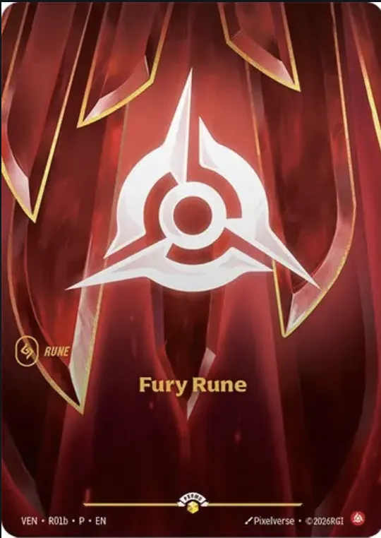 Fury Rune (Vendetta Nexus Night Promo)