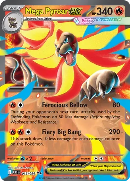 Mega Pyroar ex