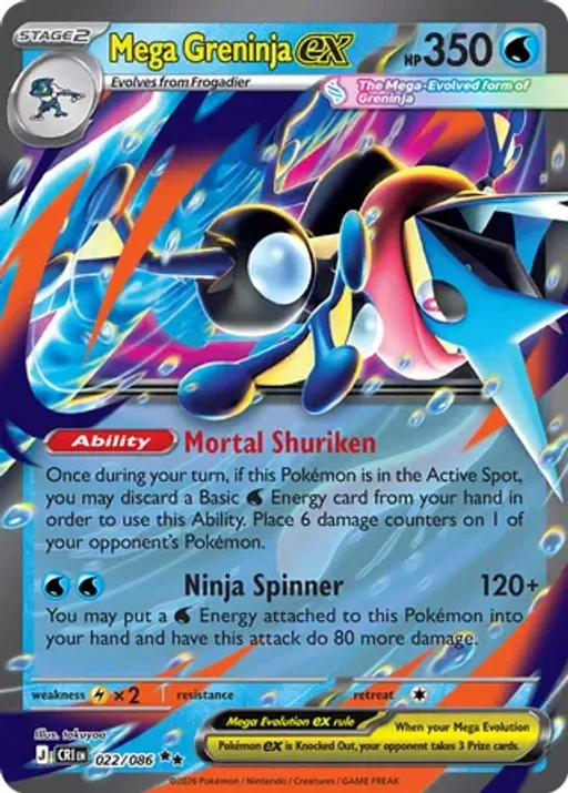 Mega Greninja ex